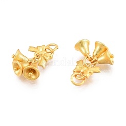 Brass Bell Pendants&nbsp;KK-N232-501