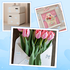 Bowknot PP Stickers&nbsp;DIY-WH20007-281A