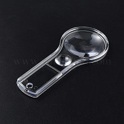 Plastic Magnifier&nbsp;AJEW-WH0596-86