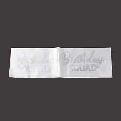 Word Birthday Squad Hotfix Rhinestone&nbsp;LS-DIY-XCP0002-24