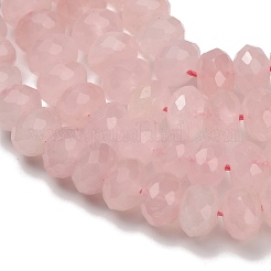 Natural Rose Quartz Beads Strands&nbsp;G-C259-A05-6x10mm