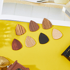 7Pcs 7 Colors Wood Guitar Picks&nbsp;AJEW-FH0005-21