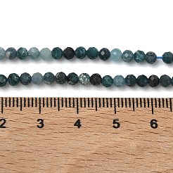 Natural Blue Tourmaline Beads Strands&nbsp;G-B168-A06-3mm