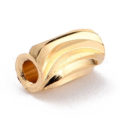 Brass Corrugated Beads&nbsp;LS-KK-O133-210B-G