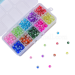 700Pcs 10 Colors Baking Paint Crackle Glass Bead&nbsp;CCG-CJ0001-01