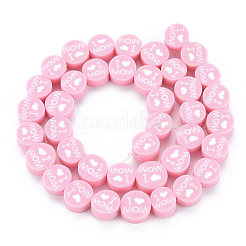 Handmade Polymer Clay Bead Strands&nbsp;CLAY-S096-013