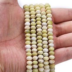 Natural Butter Jade Beads Strands&nbsp;G-Z111-A27
