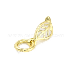 Real 18K Gold Plated Rack Plating Brass Enamel Charms&nbsp;KK-M293-25G-03