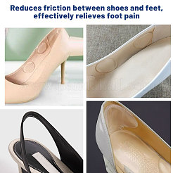 Transparent GEL Heel Grips&nbsp;AJEW-WH0816-480