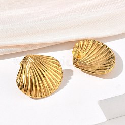 304 Stainless Steel Stud Earrings&nbsp;SA-CBA46AF-06G-02