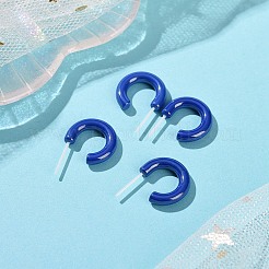 Hypoallergenic Bioceramics Zirconia Ceramic Ring Stud Earrings&nbsp;EJEW-Z023-02B