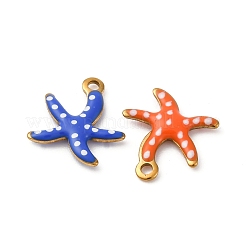 304 Stainless Steel Enamel Charms&nbsp;STAS-Q363-14I-G