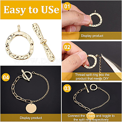 20 sets 5 Styles Alloy Toggle Clasps&nbsp;FIND-BC0002-70