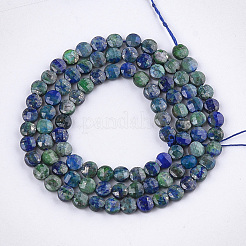 Natural Chrysocolla and Lapis Lazuli Beads Strands&nbsp;G-S354-41