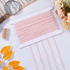 25 Yards Polyester Elastic Wavy Fringe Trim Ribbon&nbsp;SRIB-GF0001-40D