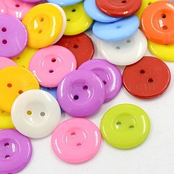 Acrylic Sewing Buttons for Costume Design&nbsp;X-BUTT-E087-A-M