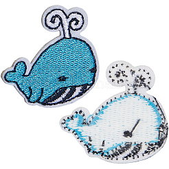 10Pcs Computerized Embroidery Cloth Iron on/Sew on Patches&nbsp;PATC-CY0001-45A