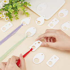 30Pcs 3 Style Acrylic Thread Winding Boards&nbsp;FIND-PH0010-06B