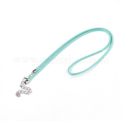 Waxed Cord Necklace Making&nbsp;NCOR-T001-12