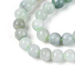 Natural Myanmar Jade Beads Strands&nbsp;G-N353-07F-01