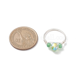 Glass Finger Rings&nbsp;RJEW-JR00925-02