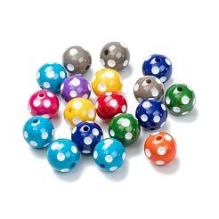 Mixed Chunky Bubblegum Acrylic Beads&nbsp;X-SACR-S146-20mm-M