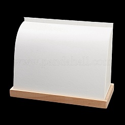 Wood Covered with PU Leather Necklace Display Stands&nbsp;NDIS-A002-01A