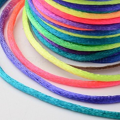Nylon Satin Rattail Cords&nbsp;NWIR-O001-A-20