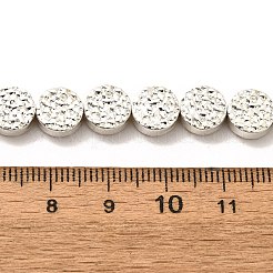 Electroplated Synthetic Non-magnetic Hematite Beads Strands&nbsp;G-L613-K01-01A