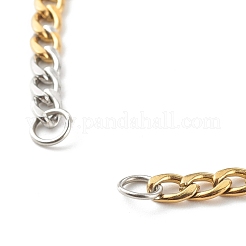 304 Stainless Steel Chain Bracelet Makings&nbsp;AJEW-JB00996-02