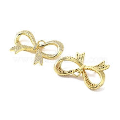 Rack Plating Brass Micro Pave Cubic Zirconia Pendants&nbsp;KK-A205-02G