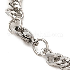 202 Stainless Steel Chain Bracelet&nbsp;STAS-A100-16P