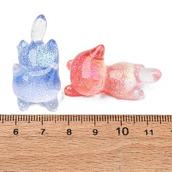 Luminous Transparent Resin Cabochons&nbsp;X-CRES-L045-17