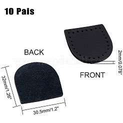 Leather Zipper Puller Tail&nbsp;AJEW-PH0017-51