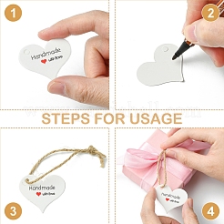 96Pcs 4 Styles Paper Gift Tags&nbsp;CDIS-FS0001-27