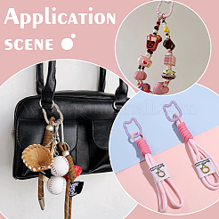 14Pcs 14 Colors Baking Paint Zinc Alloy Spring Gate Rings&nbsp;FIND-UN0009-91