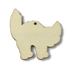 Halloween Single Face Printed Wood Big Pendants&nbsp;WOOD-H103-03