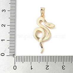 Brass Micro Pave Cubic Zirconia Pendants&nbsp;KK-Q037-01A-G