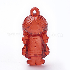Transparent Acrylic Big Pendants&nbsp;TACR-T002-11