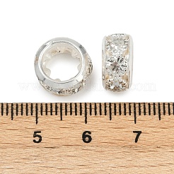 Brass Rhinestone Beads&nbsp;KK-U071-02B-01S
