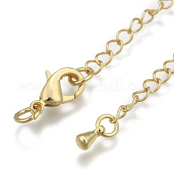 Long-Lasting Plated Brass Chain Extender&nbsp;LS-KK-F711-09G