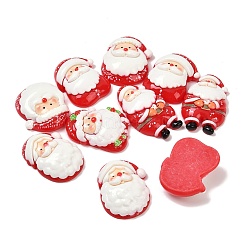 Christmas Opaque Resin Cabochons&nbsp;RESI-K030-03