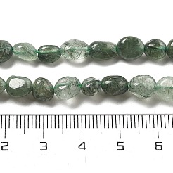 Natural Green Rutilated Quartz Beads Strands&nbsp;G-C179-F07-02