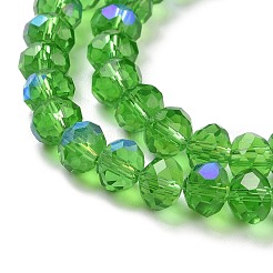 Electroplate Glass Beads Strands&nbsp;LS-EGLA-A034-T3mm-L08