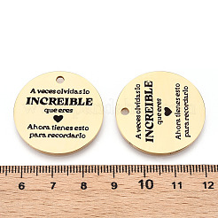 201 Stainless Steel Pendants&nbsp;LS-STAS-T064-37G-5