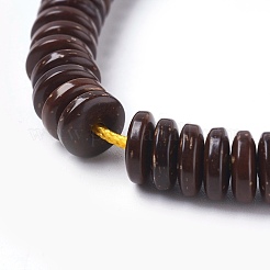 Coconut Beads Strands&nbsp;X-COCO-O009-01-8x3mm