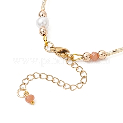 Dyed Natural Malaysia Jade Beaded Bracelets for Women&nbsp;BJEW-JB12028-03