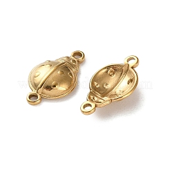 304 Stainless Steel Connector Charms&nbsp;STAS-R164-04G-02
