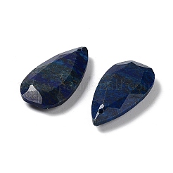 Natural Lapis Lazuli Faceted Pendants&nbsp;G-D082-01D