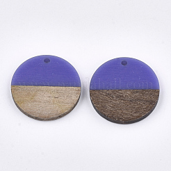 Resin & Walnut Wood Pendants&nbsp;X-RESI-S358-02D-10